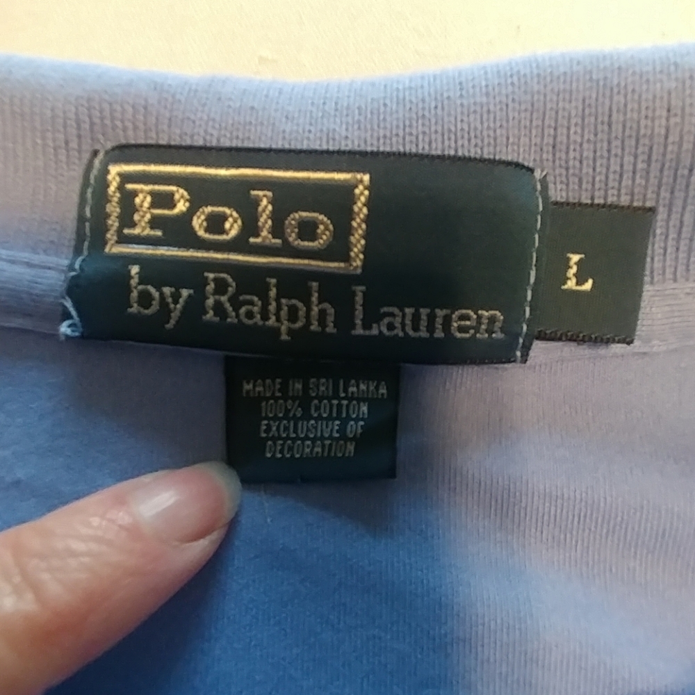 Light blue polo by Ralph Lauren - Picture 7 of 7